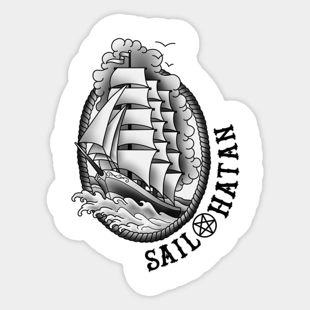 Sail Hatan Sticker by Amandahinrichs